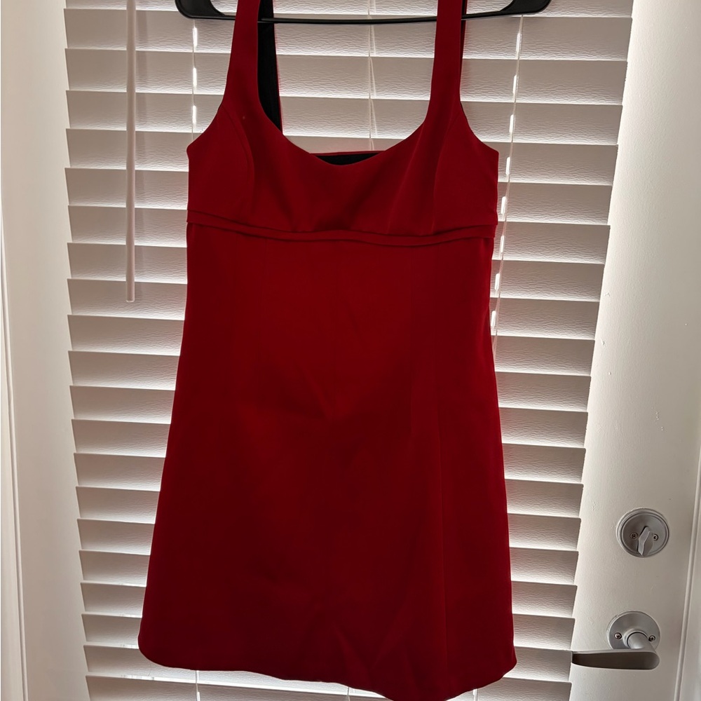 Zara Vibrant Red Dress